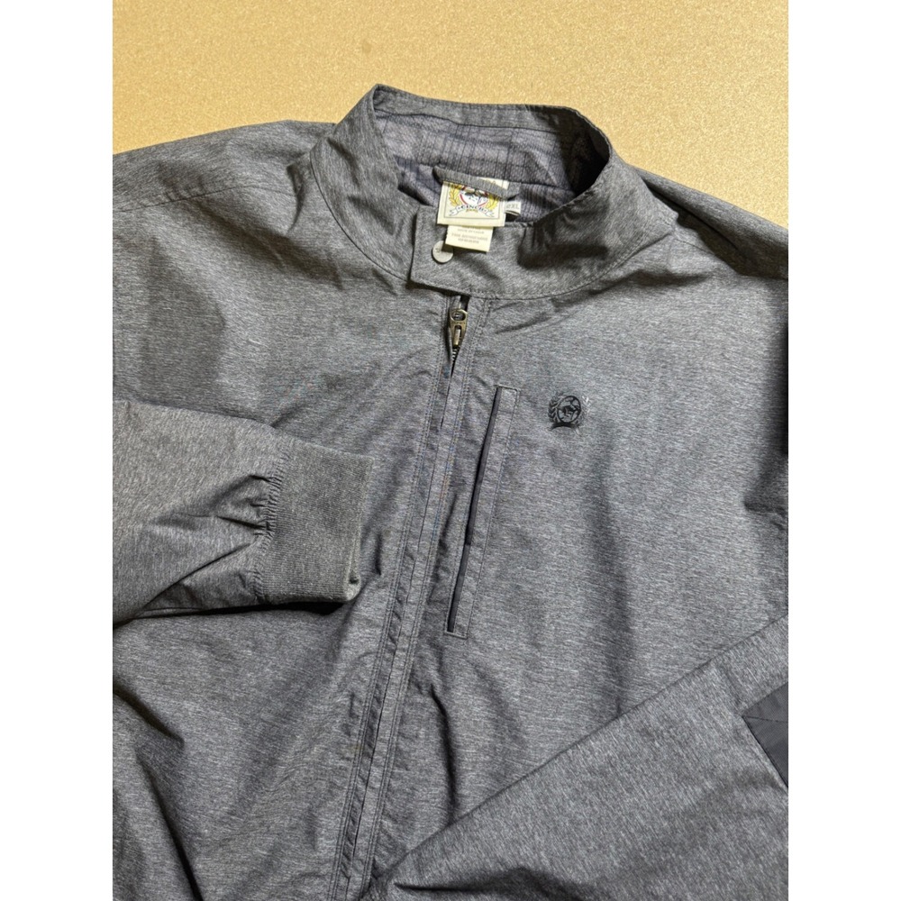 CINCH Womens 2XL Gray Full Zip Jacket Long Sleeve Outerwear Casual